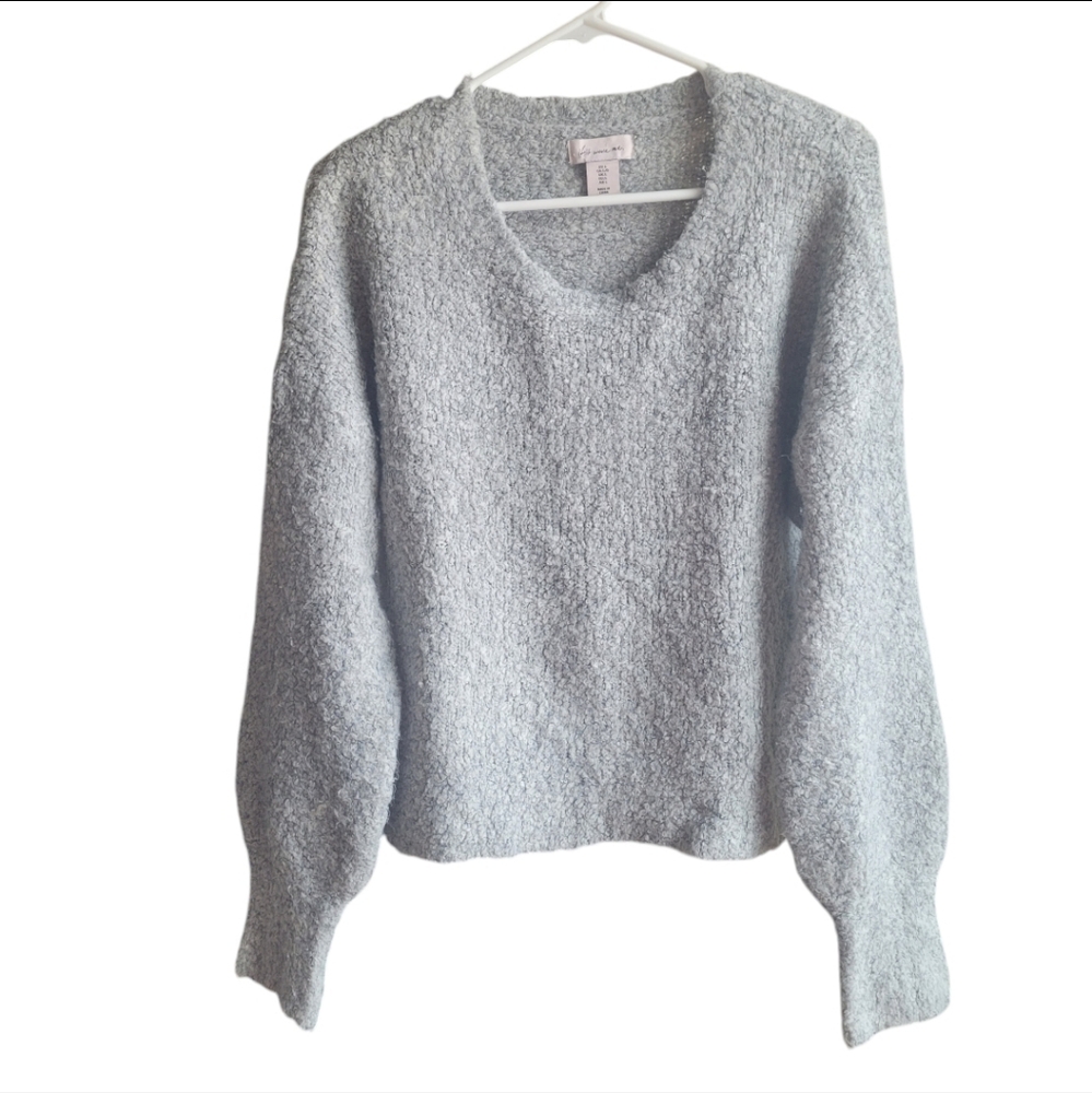 Anthropologie,If it were me,Boucle sweater,Wool blend,L